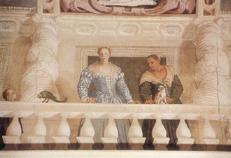 Paolo Veronese Giustiana Barbaro and her Nurse France oil painting art